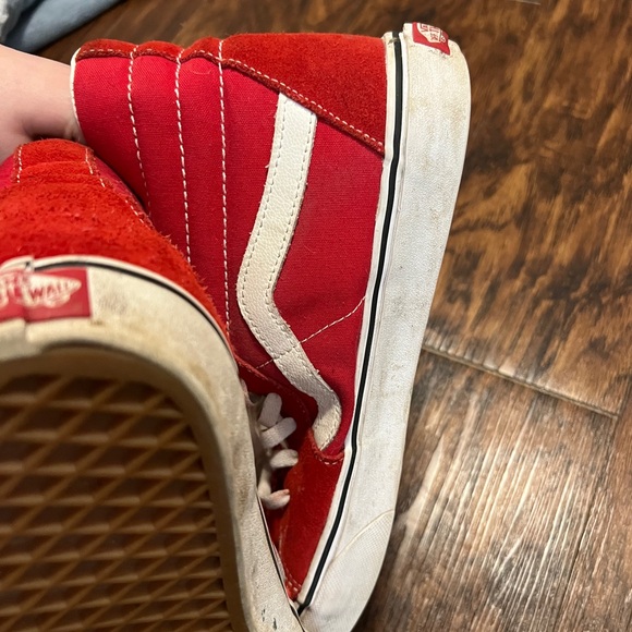 Vans red sk8 hi - Picture 6 of 7
